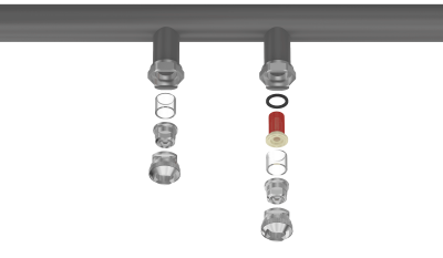 Sistem TwistLoc pentru schimb rapid al duzelor